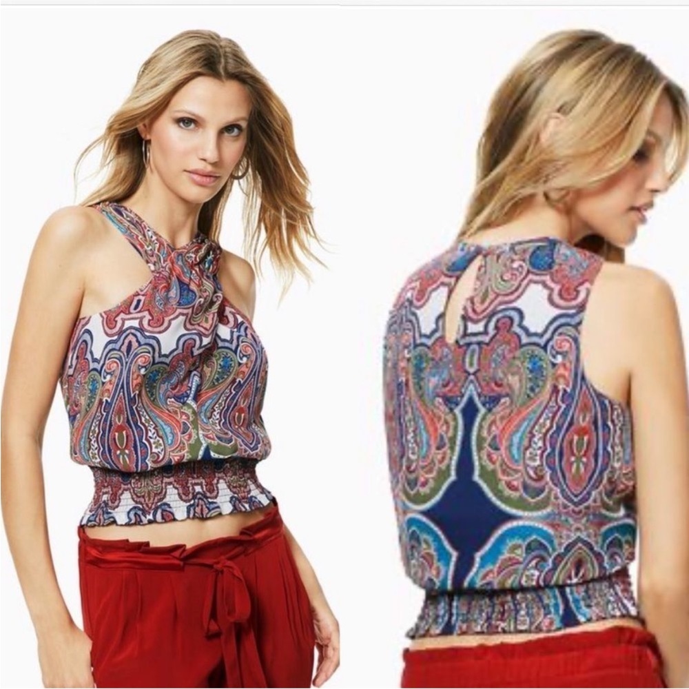 Ramy Brook XS Silk Top “Lorenza”